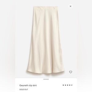 Like new Jcrew Gwyneth slip skirt